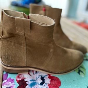 Johnnie B Boden Suede Zip Boot Women’s size 40 8-9
